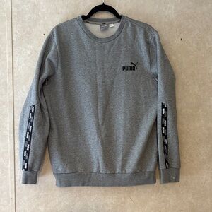 New 🖤🖤Puma Men's Crewneck Sweater in Gray